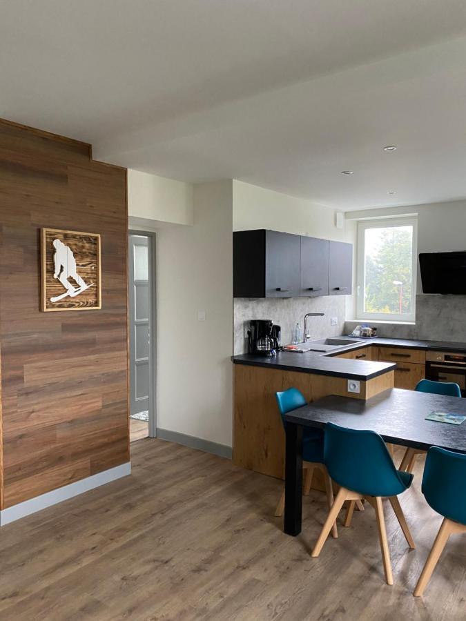 Apartment Les 4 Flocons, Avec Piscine Exterieure Chauffee A 100m Du Et Du Centre , Wifi, Parking, Sauna Gérardmer